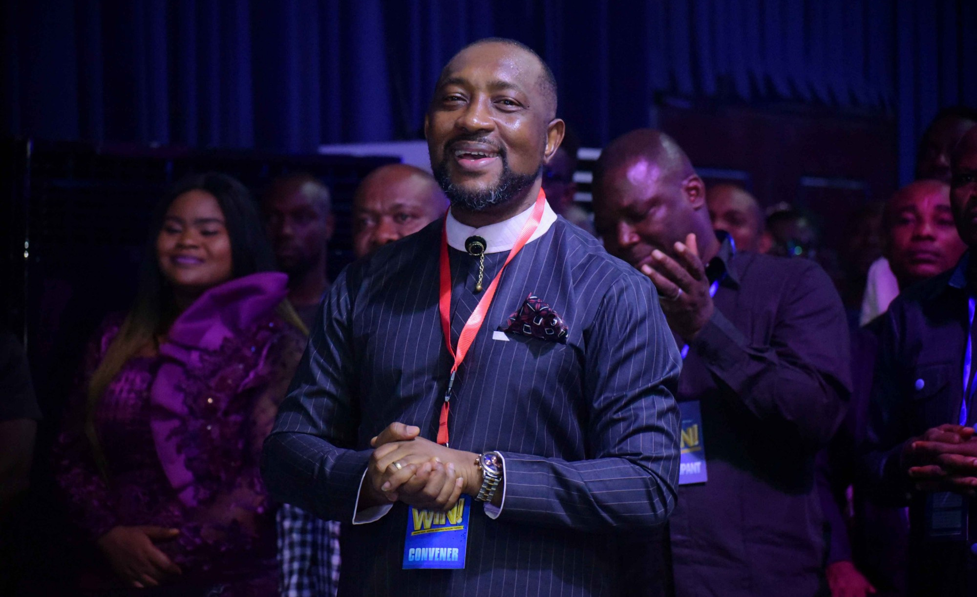 Pastor George Izunwa ministering